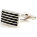 Black Lines Cufflinks