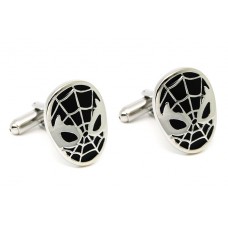 Black Spiderman Cufflinks