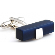 Blue Block Cufflinks