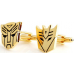 Gold Plated Transformers Cufflinks