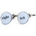 Left And Right Cufflinks