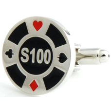 Poker Chip Cufflinks