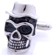 Skull With Hat Cufflinks