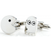 Pacman Cufflinks