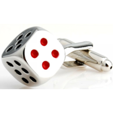 Colour Dice Cufflinks