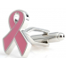 Pink Bow Cufflinks