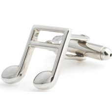 Musical Note In  Cufflinks Musical Note In  Cufflinks
