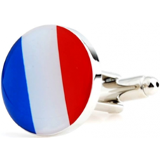 French Flag Cufflinks