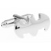 Silver Batman Shape Cufflinks