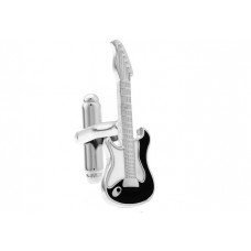 Silver Electric Guitar Cufflinks Silver Electric Guitar Cufflinks