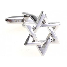 Silver Star Cufflinks