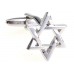 Silver Star Cufflinks