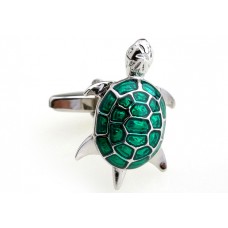 Green Turtle Cufflinks