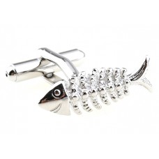 Skeleton Fish Bones In Silver