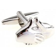Shaking Hand Cufflinks