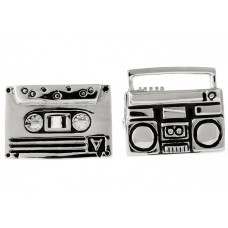 Cassette And Tape Deck Cufflinks
