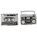 Cassette And Tape Deck Cufflinks