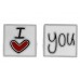 I Love You Cufflinks
