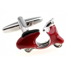 Red Scooter Cufflinks