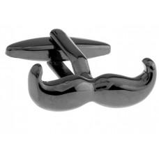 Black Mustache Cufflinks