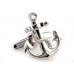 Anchor With Rope Cufflinks
