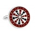 Dart Board Cufflinks