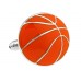 Orange Basketball Cufflinks