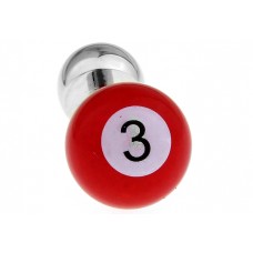 No 3 Pool Ball Cufflinks