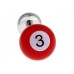 No 3 Pool Ball Cufflinks