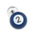 No 2 Pool Ball Cufflinks