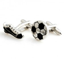 Football And Football Boots Cufflinks