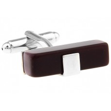 Purple Block Cufflinks
