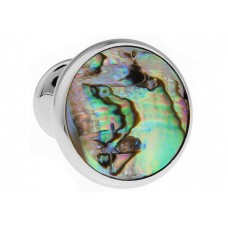 Round Abalone Shell Cufflinks 56719
