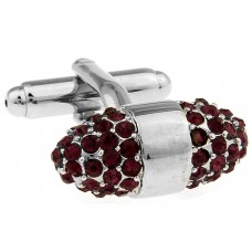 Purple Rhinestone  Cufflinks 150918