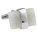 White Hoary Opal Cufflinks 155993