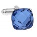 Light Blue Glass Cufflinks 168450