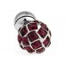 Purple Rhinestone  Cufflinks 156758