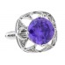 Purple Zirconia Cufflinks 163951