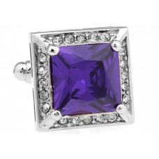 Purple Zirconia Cufflinks 164122