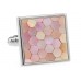 Pink And White Shell Patch Cufflinks 162085