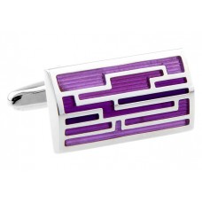 Purple Enamel Cufflinks 168054