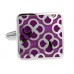 Purple Enamel Cufflinks 168143