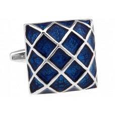 Blue Stoving Varnish Cufflinks 162296