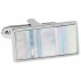 Blue, White And Pink Shell Cufflinks 160577