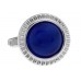 Blue Opal Glass Cufflinks 166550