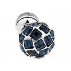 Purple Rhinestone  Cufflinks 156758