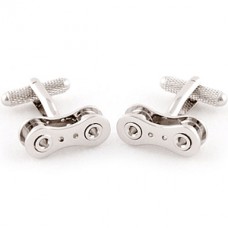 Bicycle Cahin Link Cufflinks