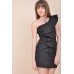 Tfnc Jolly One Shoulder Frill Dress