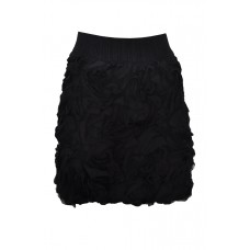 Waistband Ruffle Skirt