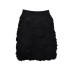 Waistband Ruffle Skirt